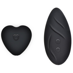Toy Joy Stimulateur de clitoris télécommandé Panty Angel Noir